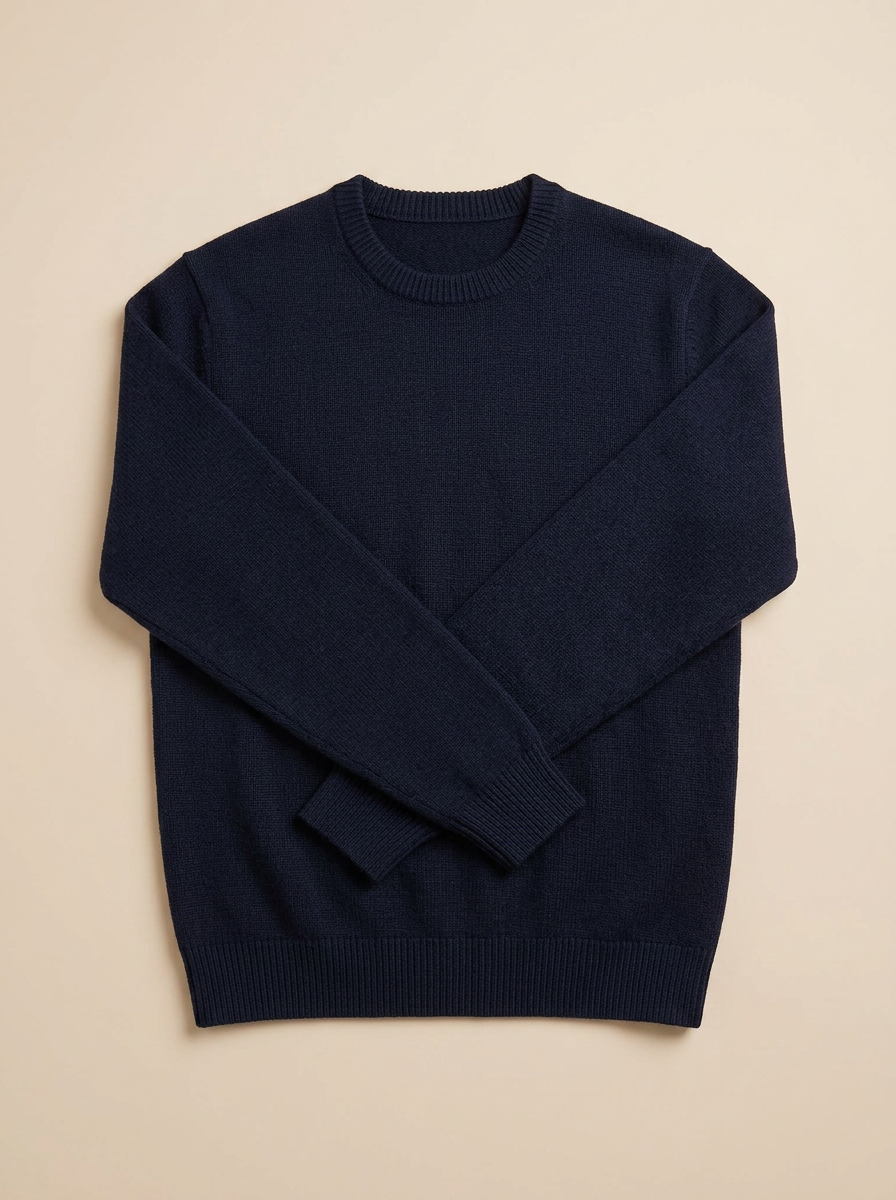 Navy Crew Sweater