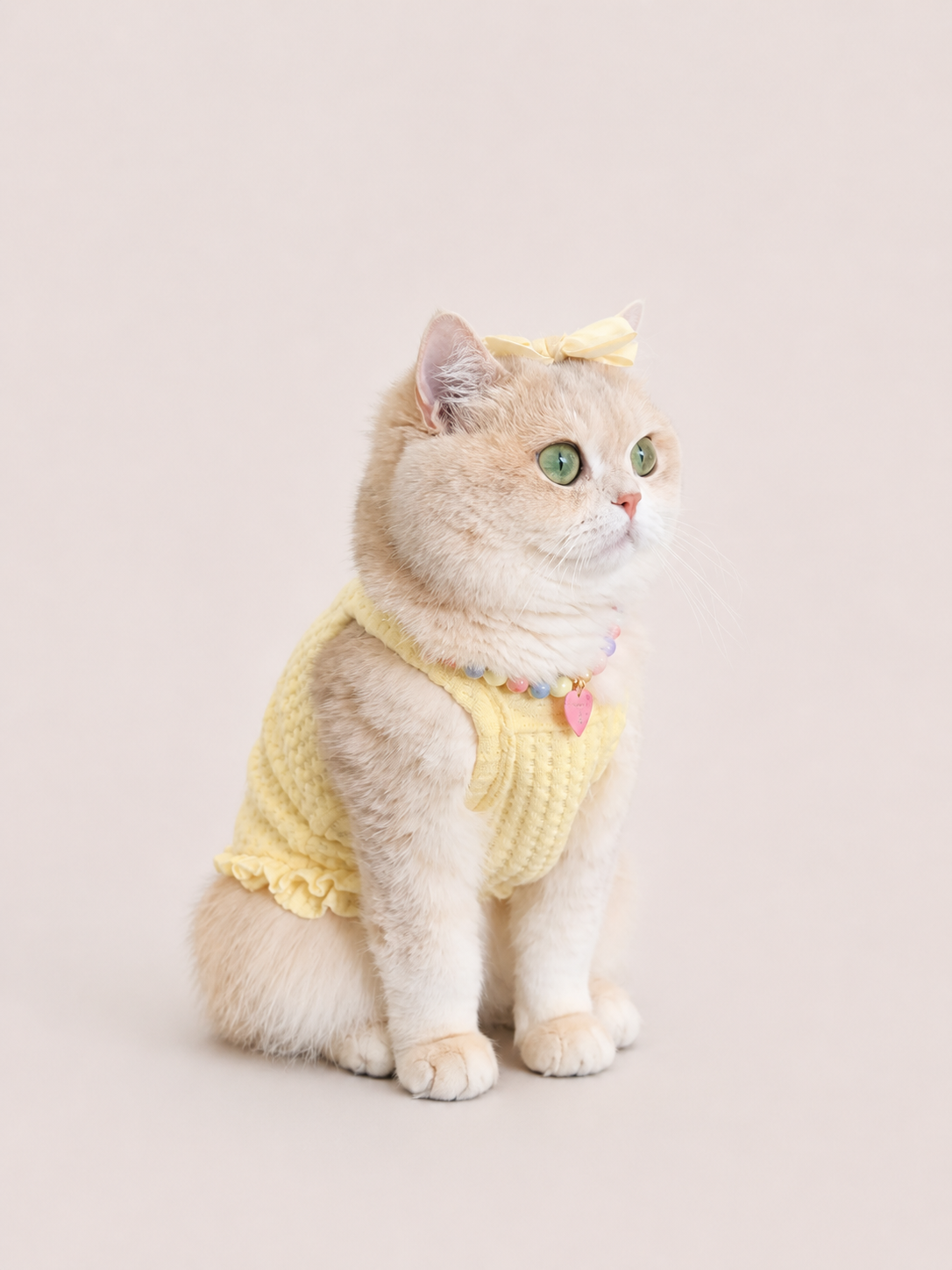 Butter Knit Tank & Bead Collar Set